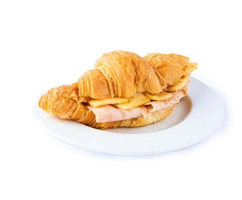 Croissant turkey cheese